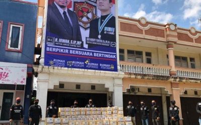 Anggota DPR RI Dapil Kaltim Sumbang APD dan Ribuan Suplemen untuk Tim Medis
