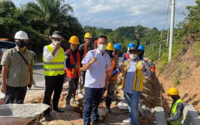 Dr. H. Irwan Meninjau Jalan Nasional Rusak (Samarinda, Bontang, Sangatta)