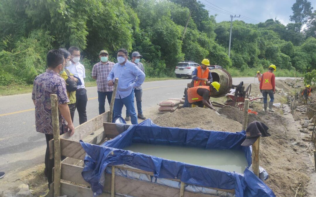 Dr. H. Irwan Berkunjung ke Muara Samur (Paser)
