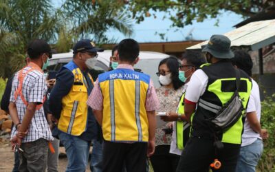 Dr. H. Irwan Meninjau Jalan Nasional Kaltim