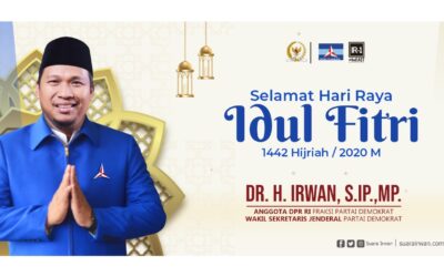 H. Irwan Mengucapkan Selamat Hari Raya Idul Fitri 1422 H