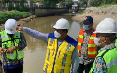 Tinjau Pekerjaan Sungai Ampal, Irwan: Semoga Bermanfaat bagi Warga Balikpapan