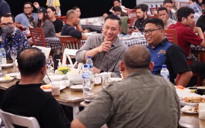 Hadiri Harlah dan Pelantikan pengurus PBNU, AHY Digitari Irwan Dendangkan Ya Lal Wathon