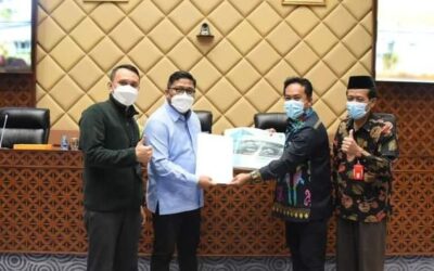 H. Irwan Menerima Anggota Komisi III DPRD Kota Bontang