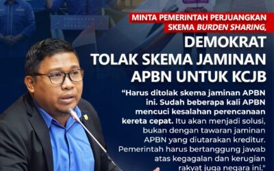 IRWAN TOLAK APBN DIJADIKAN JAMINAN DALAM PROYEK KCJB