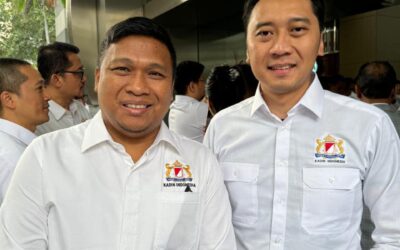 Dr. Irwan Bersama Dr. Edhie Baskoro Yudhoyono