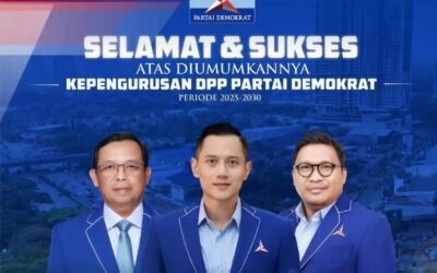 AHY Tunjuk Dr. H. Irwan, S.IP., MP Sebagai Bendahara Umum DPP Partai Demokrat