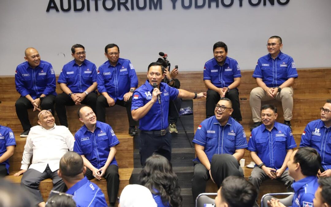 Dr. H. Irwan Dampingi Ketum AHY Silaturahmi Jajaran DPP Parti Demokrat